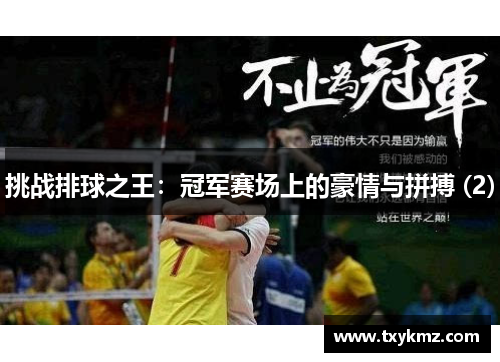 挑战排球之王：冠军赛场上的豪情与拼搏 (2)